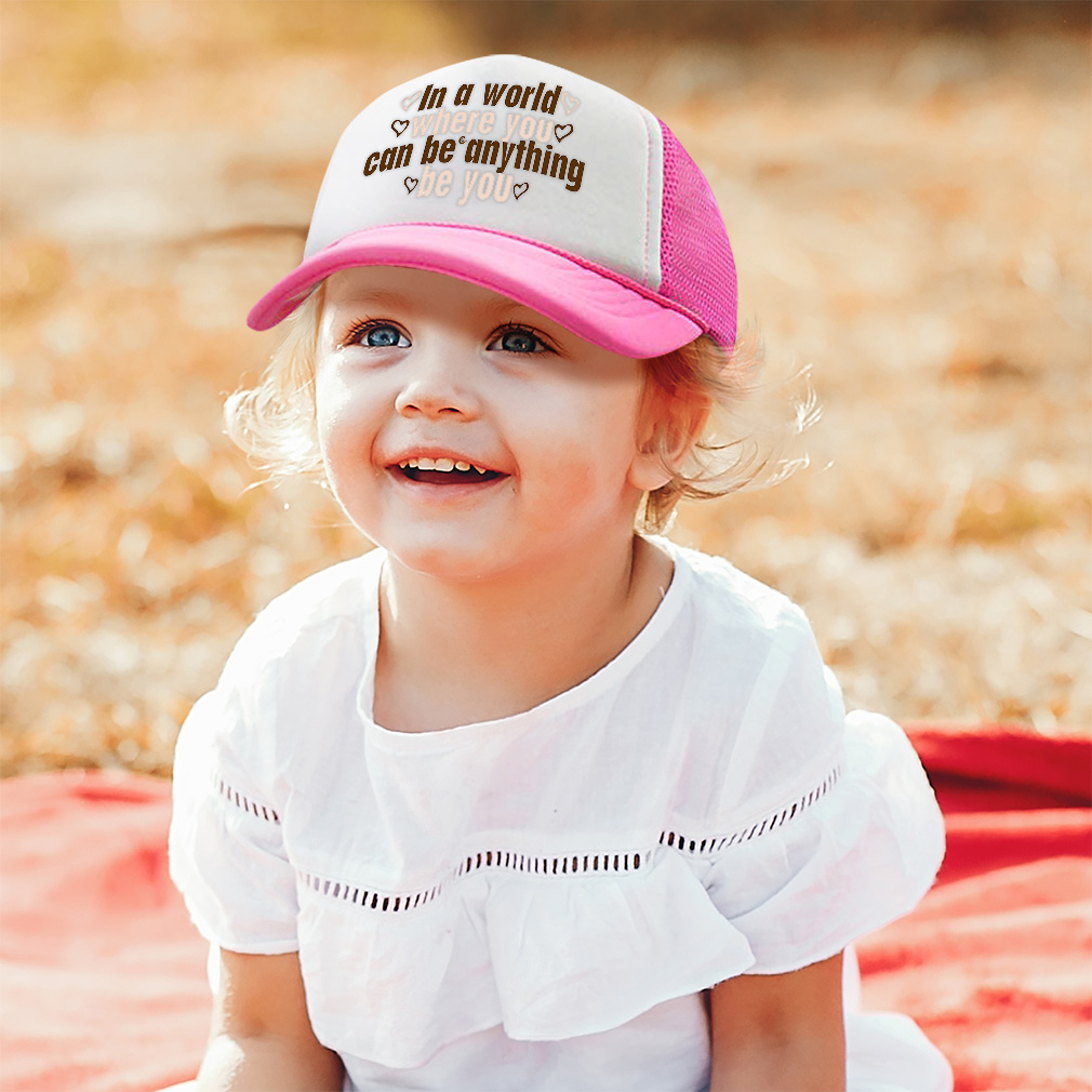 Kids Trucker Hat World Where You Can Anything Love Boys Caps & Girls Caps - Picture 2 of 7