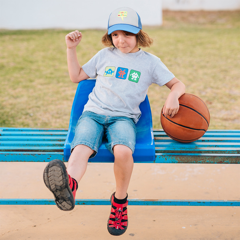 Kids Trucker Hat Kindness Matters A Polyester Boys Caps & Girls Caps Adjustable